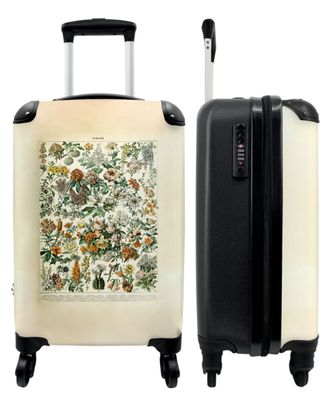 Koffer - Handgepäck - Blumen - Rosen - Vintage - Kunst - Trolley - Rollkoffer -