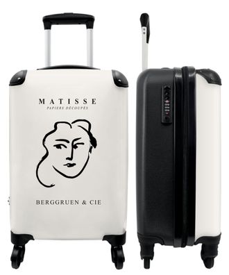 Koffer - Handgepäck - Matisse - Kunst - Frau - Linienkunst - Abstrakt - Trolley -