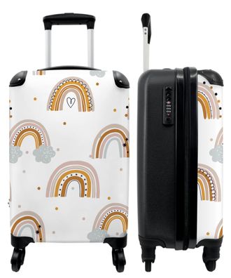 Koffer - Handgepäck - Muster - Regenbogen - Mädchen - Polka dots - Trolley -