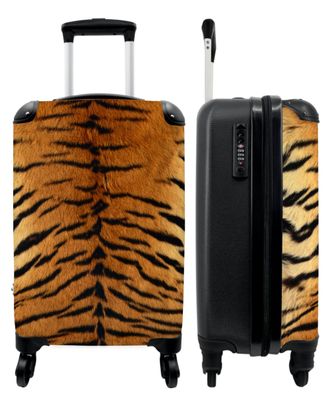 Koffer - Handgepäck - Tiger - Wildtiere - Tigerdruck - Design - Trolley - Rollkoffer