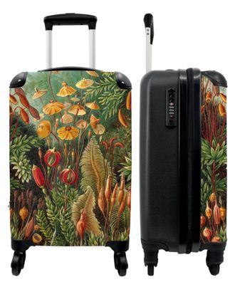 Koffer - Handgepäck - Vintage - Kunst - Natur - Haeckel - Botanisch - Trolley -