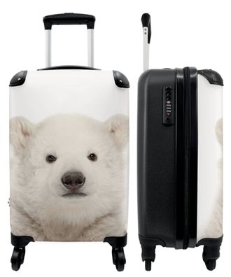 Koffer - Handgepäck - Eisbär - Weiß - Kinder - Eisbär - Trolley - Rollkoffer - Kleine