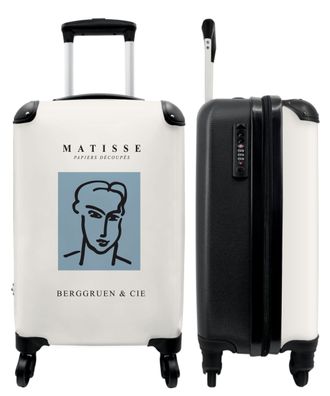 Koffer - Handgepäck - Matisse - Kunst - Blau - Linienkunst - Mensch - Trolley -