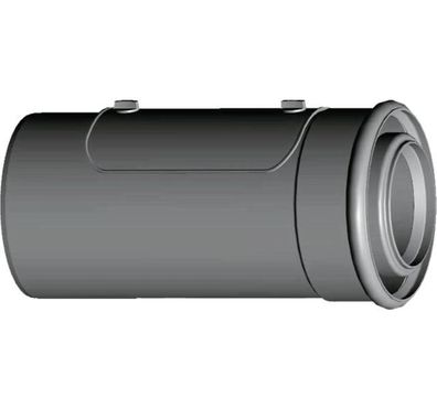 Wolf Revisionsrohr DN80/125 konzentr. 250 mm, weiß, aus PP