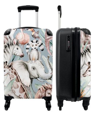 Koffer - Handgepäck - Aquarelle - Tiere - Aquarelle - Kinder - Trolley - Rollkoffer -