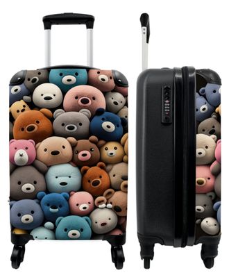 Koffer - Handgepäck - Teddybär - Plüschtier - Tiere - Trolley - Rollkoffer - Kleine