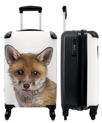 Koffer - Handgepäck - Fuchs - Kinder - Junge - Rot - Trolley - Rollkoffer - Kleine