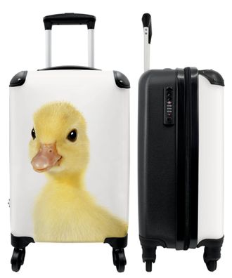 Koffer - Handgepäck - Ducky - Schnabel - Gelb - Kinder - Trolley - Rollkoffer -