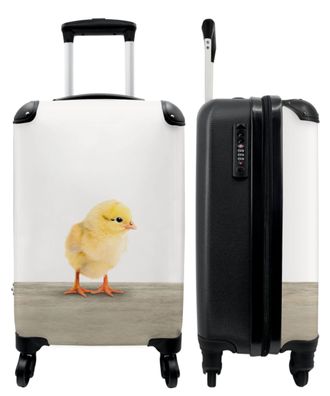 Koffer - Handgepäck - Kleines Huhn - Gelb - Kinder - Trolley - Rollkoffer - Kleine