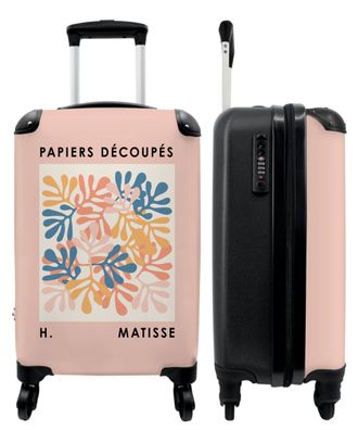 Koffer - Handgepäck - Kunst - Matisse - Blätter - Pastell - Modern - Trolley -