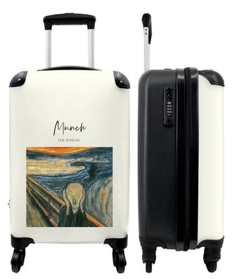 Koffer - Handgepäck - Kunst - Munch - Der Schrei - Alter Meister - Trolley -