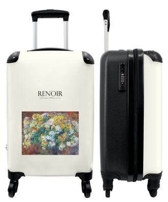 Koffer - Handgepäck - Kunst - Renoir - Blumen - Alter Meister - Trolley - Rollkoffer
