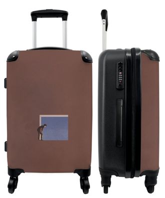 Großer Koffer - 90 Liter - Abstrakt - Design - Mensch - Trolley - Reisekoffer