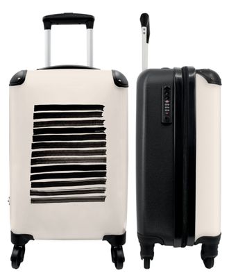 Koffer - Handgepäck - Abstrakt - Linien - Formen - Pastell - Trolley - Rollkoffer -