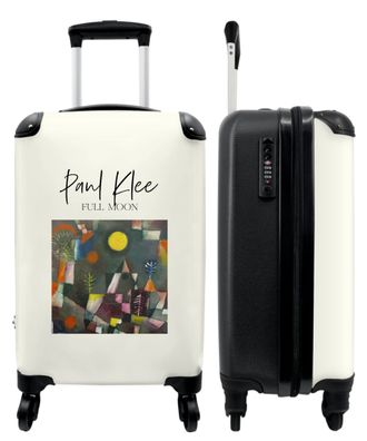 Koffer - Handgepäck - Kunst - Abstrakt - Modern - Paul Klee - Trolley - Rollkoffer -