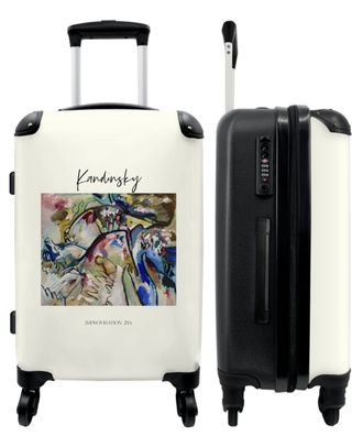 Großer Koffer - 90 Liter - Kunst - Moderne - Kandinsky - Alter Meister - Trolley -