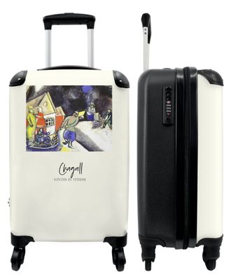 Koffer - Handgepäck - Kunst - Chagall - Modern - Farbenfroh - Trolley - Rollkoffer -