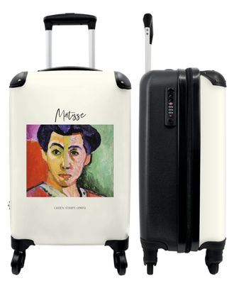 Koffer - Handgepäck - Kunst - Matisse - Porträt - Mensch - Trolley - Rollkoffer -