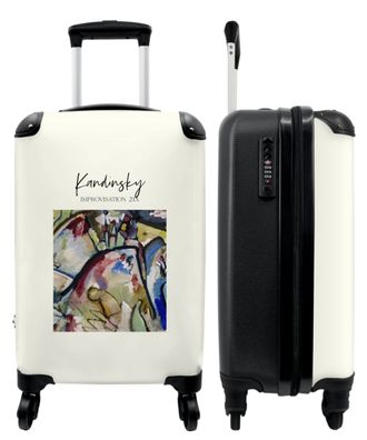 Koffer - Handgepäck - Kunst - Kandinsky - Farben - Alter Meister - Trolley -