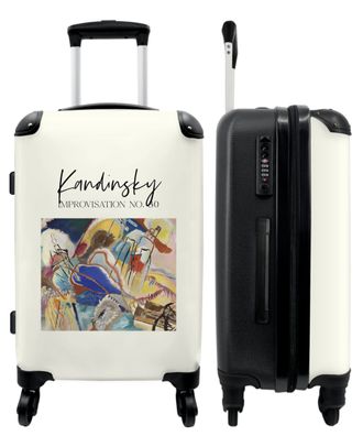 Großer Koffer - 90 Liter - Kunst - Abstrakt - Kandinsky - Farben - Trolley -