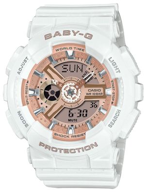 Casio Baby-G Armbanduhr weiß BA-110X-7A1ER