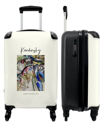 Koffer - Handgepäck - Kunst - Kandinsky - Komposition - Farben - Trolley - Rollkoffer