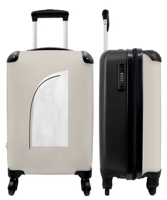 Koffer - Handgepäck - Pastell - Design - Linie - Abstrakt - Trolley - Rollkoffer -