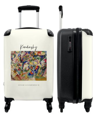 Koffer - Handgepäck - Kandinsky - Kunst - Farben - Abstrakt - Trolley - Rollkoffer -