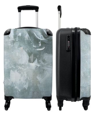 Koffer - Handgepäck - Abstrakt - Blau - Kunst - Farbe - Trolley - Rollkoffer - Kleine