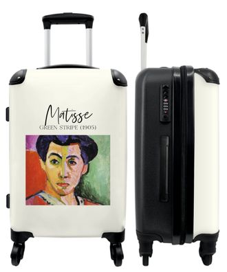 Großer Koffer - 90 Liter - Kunst - Matisse - Farben - Mensch - Trolley - Reisekoffer