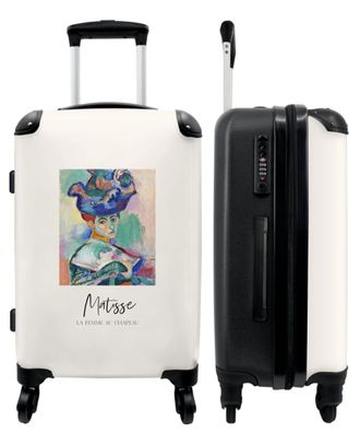 Großer Koffer - 90 Liter - Kunst - Matisse - Künstler - Porträt - Frau - Trolley -