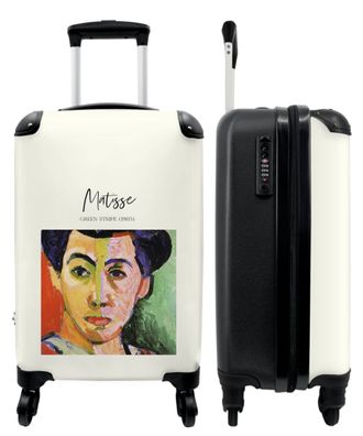 Koffer - Handgepäck - Kunst - Matisse - Mensch - Porträt - Trolley - Rollkoffer -
