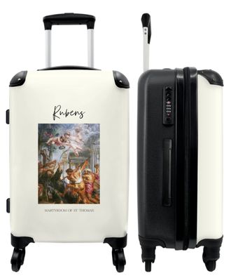 Großer Koffer - 90 Liter - Kunst - Rubens - Alter Meister - Trolley - Reisekoffer