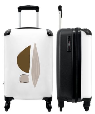 Koffer - Handgepäck - Pastell - Formen - Design - Abstrakt - Linien - Trolley -