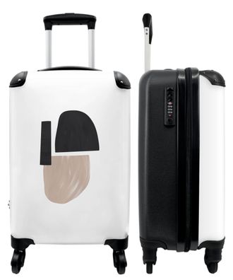 Koffer - Handgepäck - Formen - Abstrakt - Pastell - Design - Trolley - Rollkoffer -