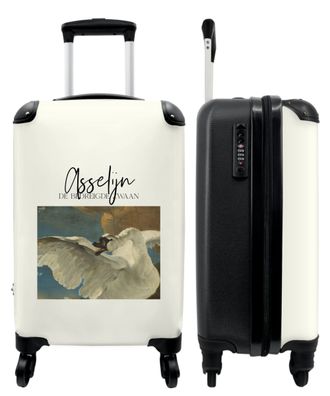 Koffer - Handgepäck - Kunst - Asselijn - Schwan - Alter Meister - Trolley -