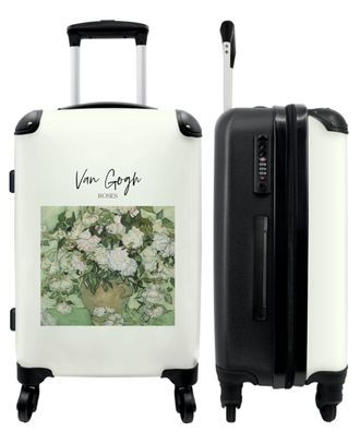 Großer Koffer - 90 Liter - Kunst - Vincent van Gogh - Rosen - Alter Meister - Trolley