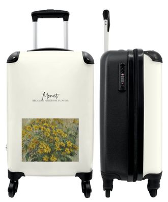 Koffer - Handgepäck - Kunst - Monet - Blumen - Alter Meister - Trolley - Rollkoffer -