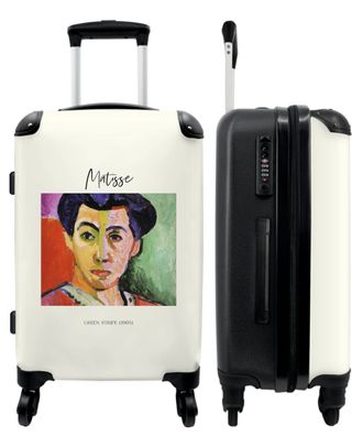 Großer Koffer - 90 Liter - Kunst - Matisse - Porträt - Mensch - Trolley - Reisekoffer