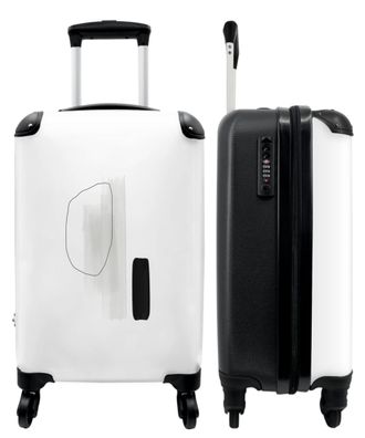 Koffer - Handgepäck - Design - Abstrakt - Formen - Linien - Trolley - Rollkoffer -