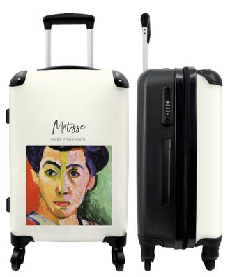 Großer Koffer - 90 Liter - Kunst - Matisse - Mensch - Porträt - Trolley - Reisekoffer