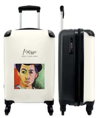 Koffer - Handgepäck - Kunst - Matisse - Alter Meister - Porträt - Trolley -