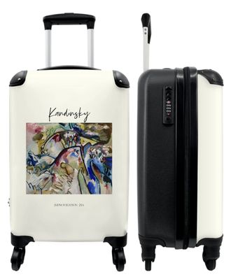 Koffer - Handgepäck - Kunst - Moderne - Kandinsky - Alter Meister - Trolley -