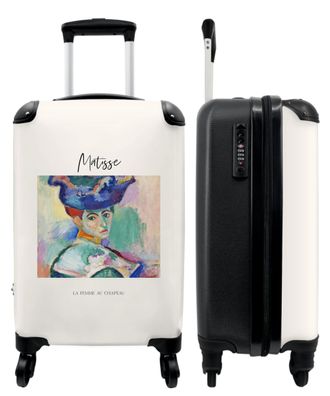 Koffer - Handgepäck - Kunst - Matisse - Porträt - Frau - Trolley - Rollkoffer -