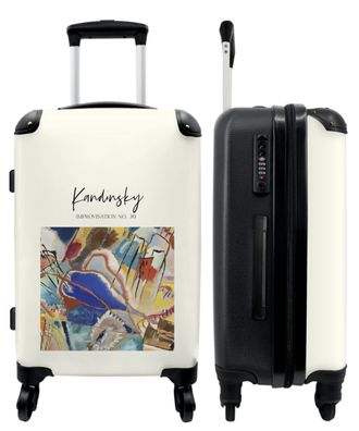 Großer Koffer - 90 Liter - Kunst - Moderne - Kandinsky - Farben - Trolley -