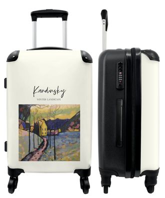 Großer Koffer - 90 Liter - Kunst - Moderne - Kandinsky - Farbe - Trolley -
