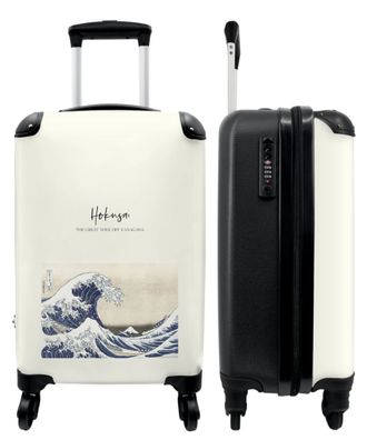 Koffer - Handgepäck - Kunst - Hokusai - Meer - Golf - Trolley - Rollkoffer - Kleine