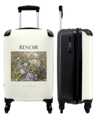 Koffer - Handgepäck - Kunst - Renoir - Blumen - Alter Meister - Trolley - Rollkoffer