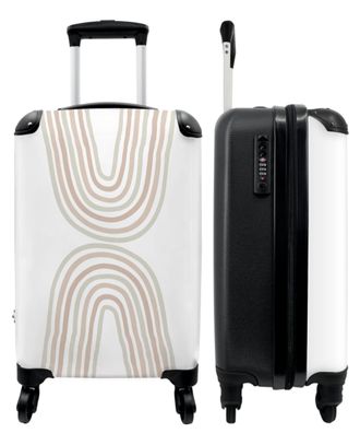 Koffer - Handgepäck - Pastell - Formen - Linien - Trolley - Rollkoffer - Kleine