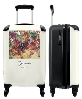 Koffer - Handgepäck - Kunst - Boccioni - Komposition - Farben - Trolley - Rollkoffer